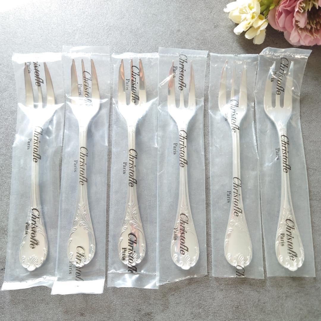 クリストフル マルリー ケーキフォーク 未開封含む 6点