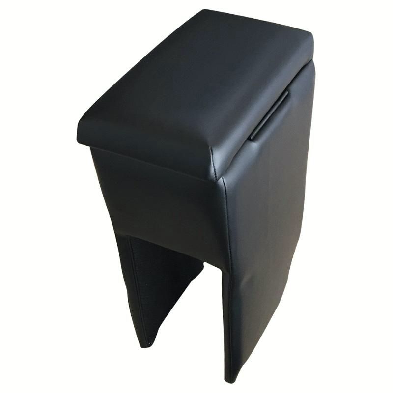 アームレスト ハイゼットトラック S200P S210P S201P S211P ブラック 黒 レザー風 コンソールボックス 収納 肘掛け 軽自動車 ダイハツ