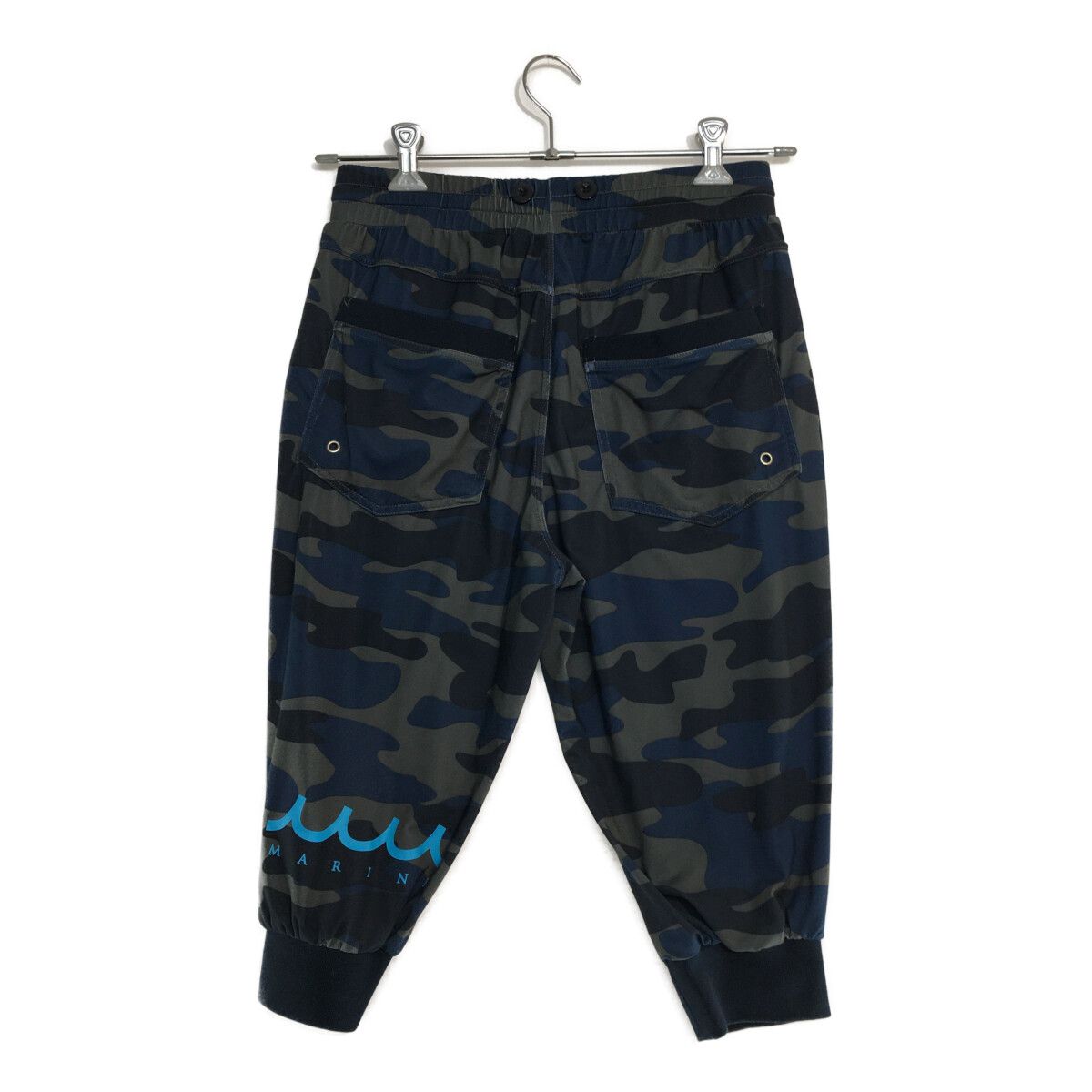 coco 中古 ムータマリン muta MARINE ユニセックス ハーフパンツ XS 紺系×グレー カモフラ柄 中古 ユニセックス ムータマリン muta MARINE ハーフパンツ XS