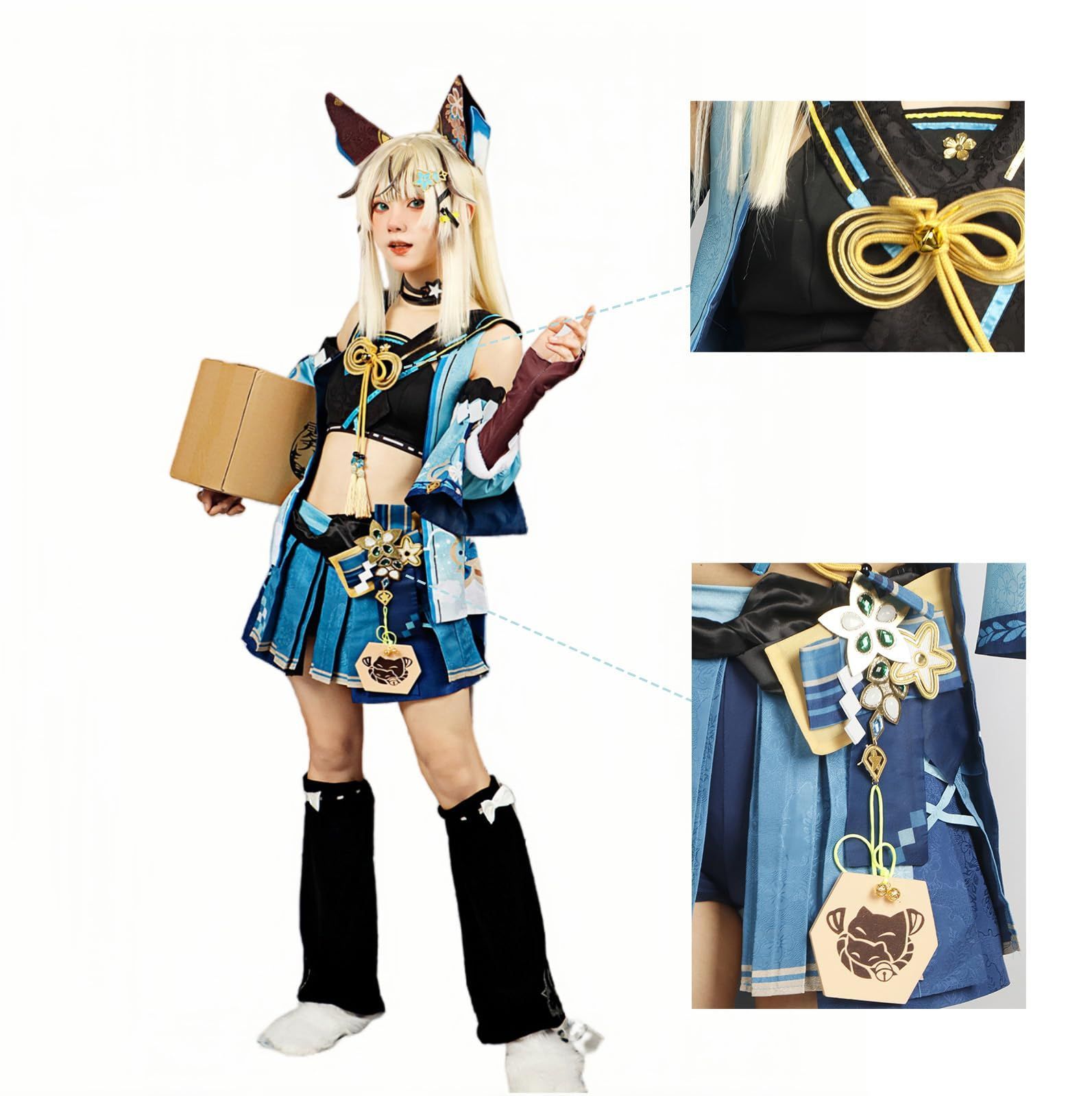 原神 コスプレ 衣装 纏めて 原神 Genshin 八重神子 コスプレ衣装｜COSKUTARコスプレ衣装専門店