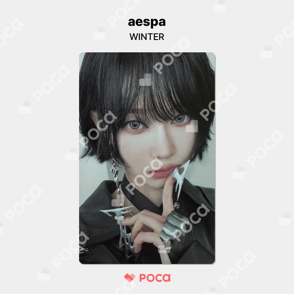 aespa Whiplash 上海 中国 ウィンター トレカ aespa エスパ Whiplash beat ver ウィンター winter アルバム
