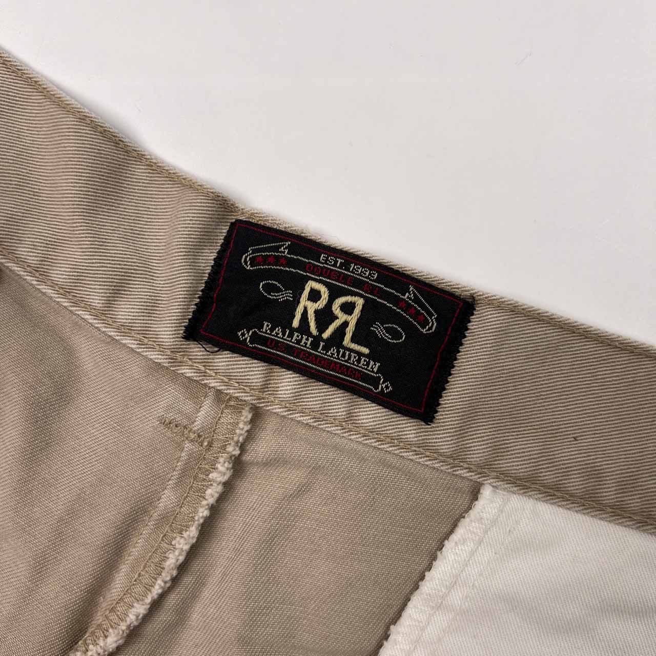 USA製 90s RRL ダブルアールエル チノ ショーツ ハーフパンツ