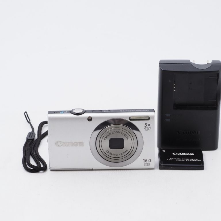 Canon キヤノン デジタルカメラ PowerShot A2300 シルバー PSA2300(SL) カメラ本舗｜Camera honpo  メルカリ