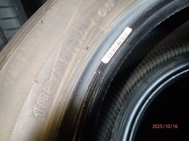 185|60R15 2025年製