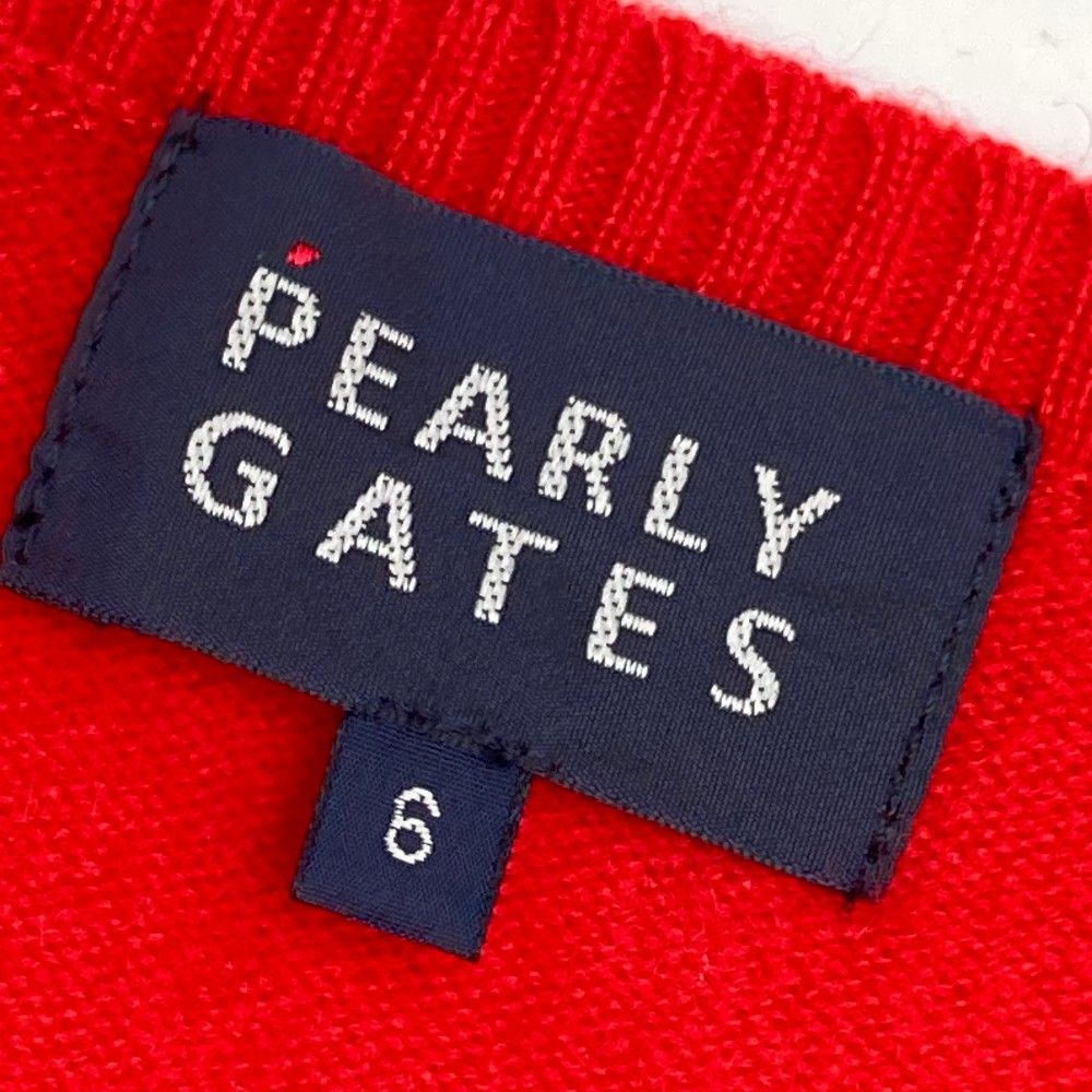 最高の品質 サイズ：6 PEARLY ニット カシミヤ パーリーゲイツ GATES ウエア