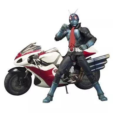 中古】フィギュア S.I.C VOL.46 仮面ライダー1号＆サイクロン 「仮面