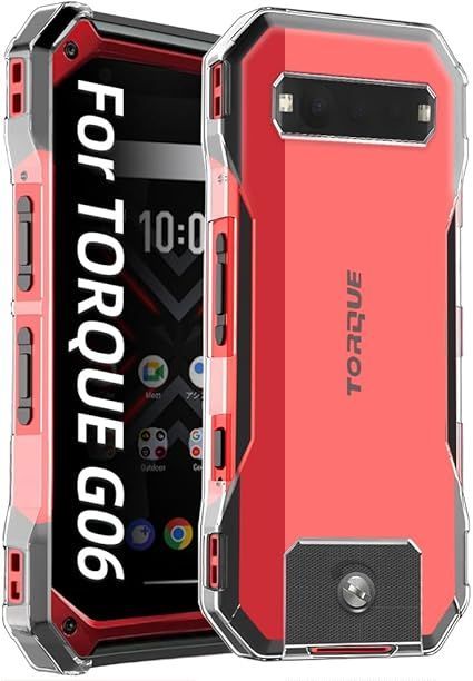 ZXZone For TORQUE G06 KYG03 ケース 京セラ TORQUE G06 クリア