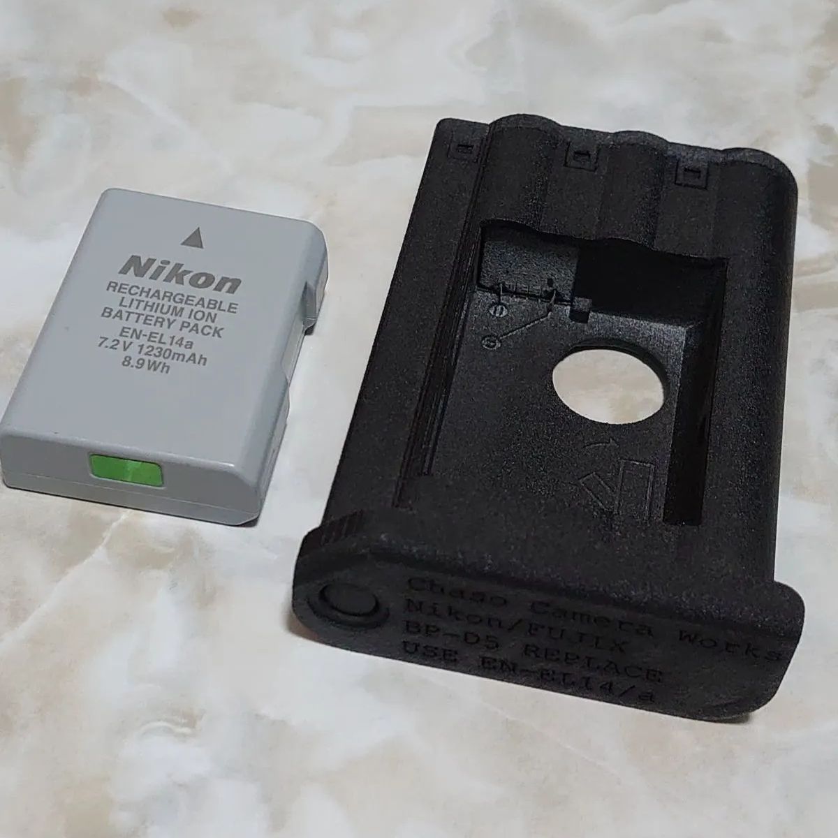 BP-D5 (Nikon E、FUJIX DS-5xx用)バッテリーアダプタ - メルカリ BP-D5 (Nikon E、FUJIX DS-5xx用)バッテリーアダプタ - メルカリ
