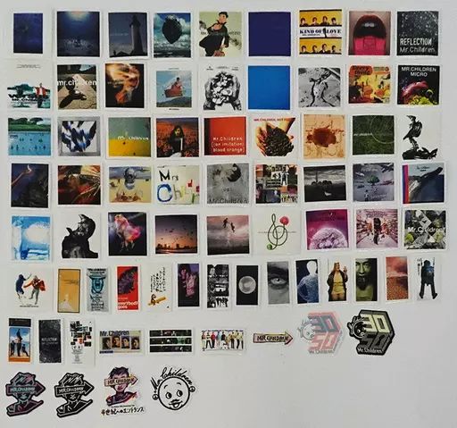 中古】シール・ステッカー Mr.Children フレークシール(72枚入り) 「Mr