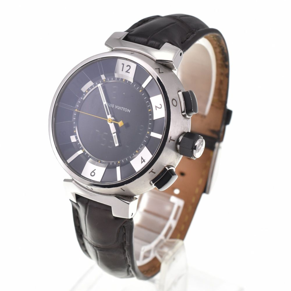 値下 ルイ・ヴィトン LOUIS VUITTON Q118F タンブール イン