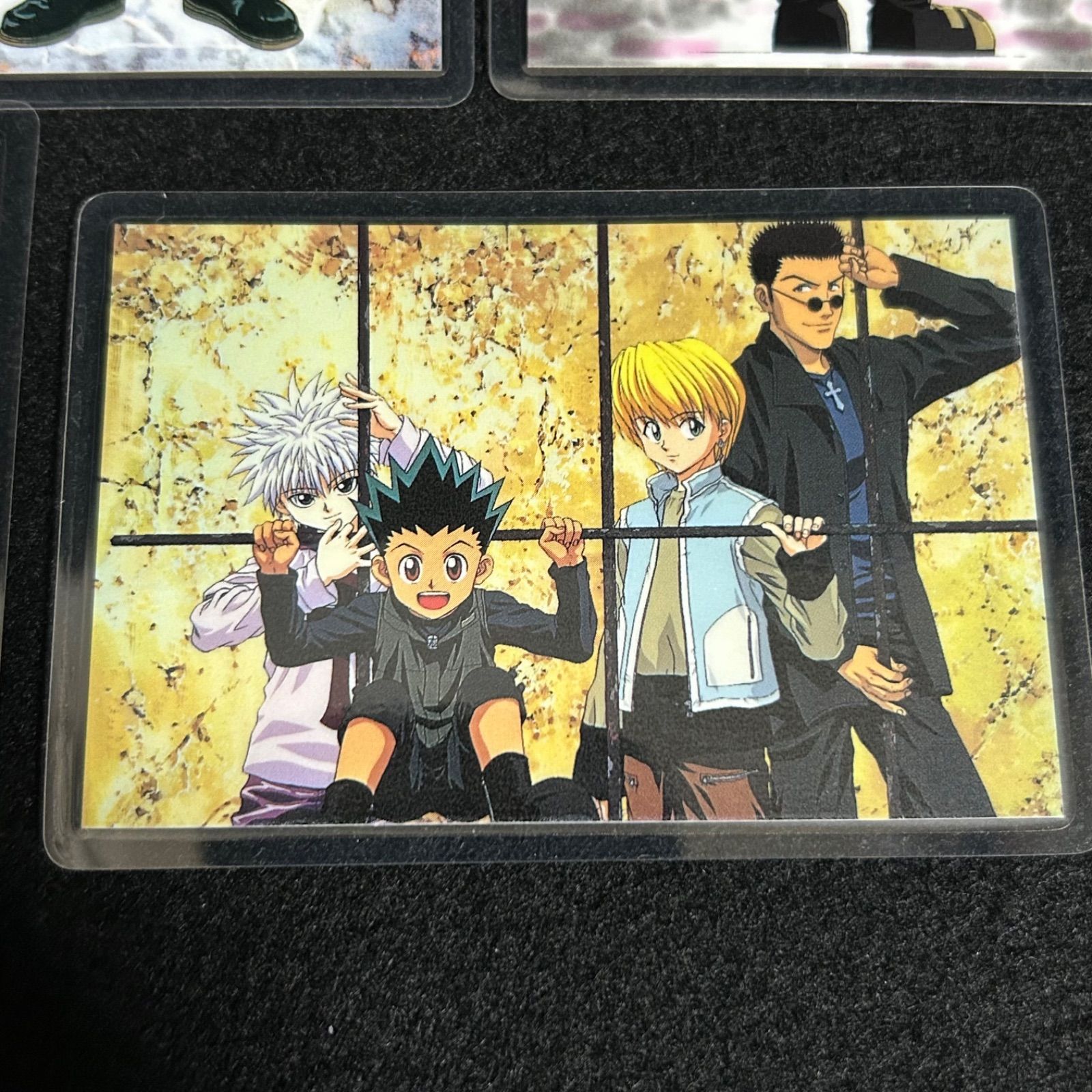 HUNTER × HUNTER 旧アニメ ラミネートカード キルア ゴン クラピカ