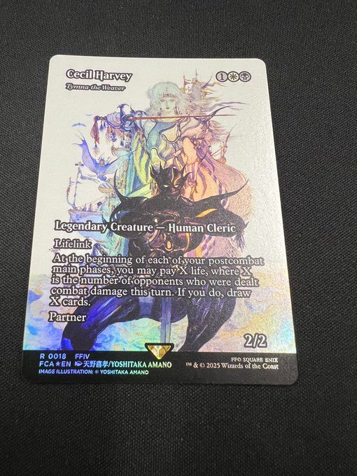 MTG FF Cecil Harvey セシル ハーヴィ FOIL