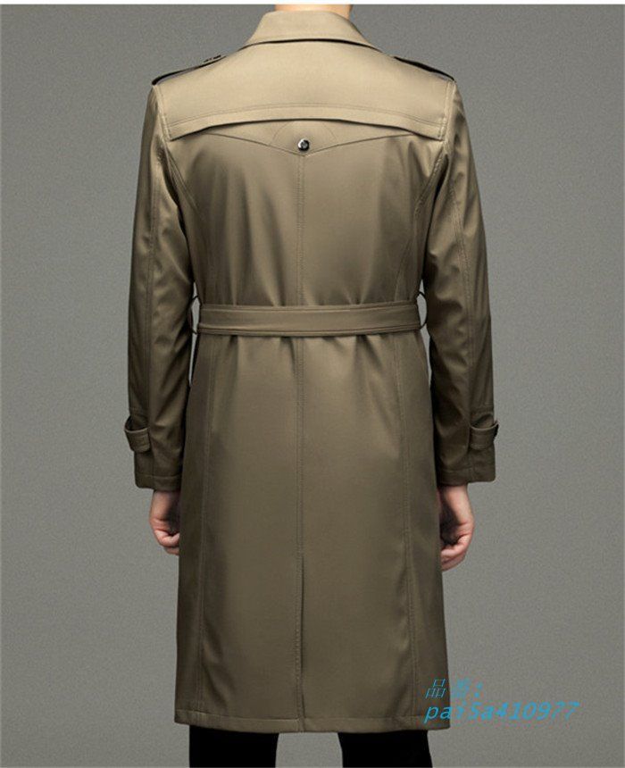 ロングコート メンズ アウター コート 紳士服 春秋 メンズコート ミリタコート pai5a410977