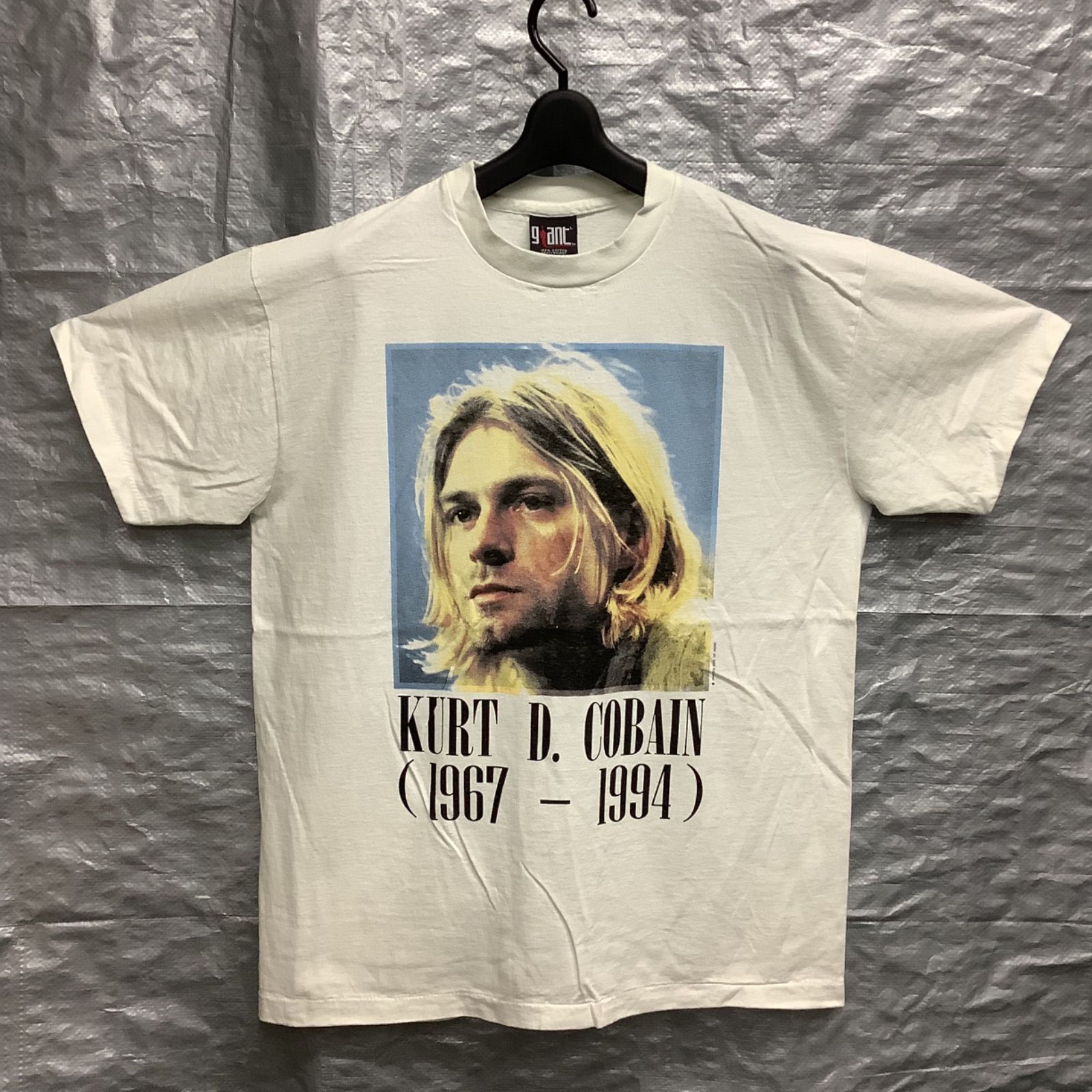 Tシャツ Lサイズ Kurt D. Cobain カートコバーン NIRVANA ニルヴァーナ 