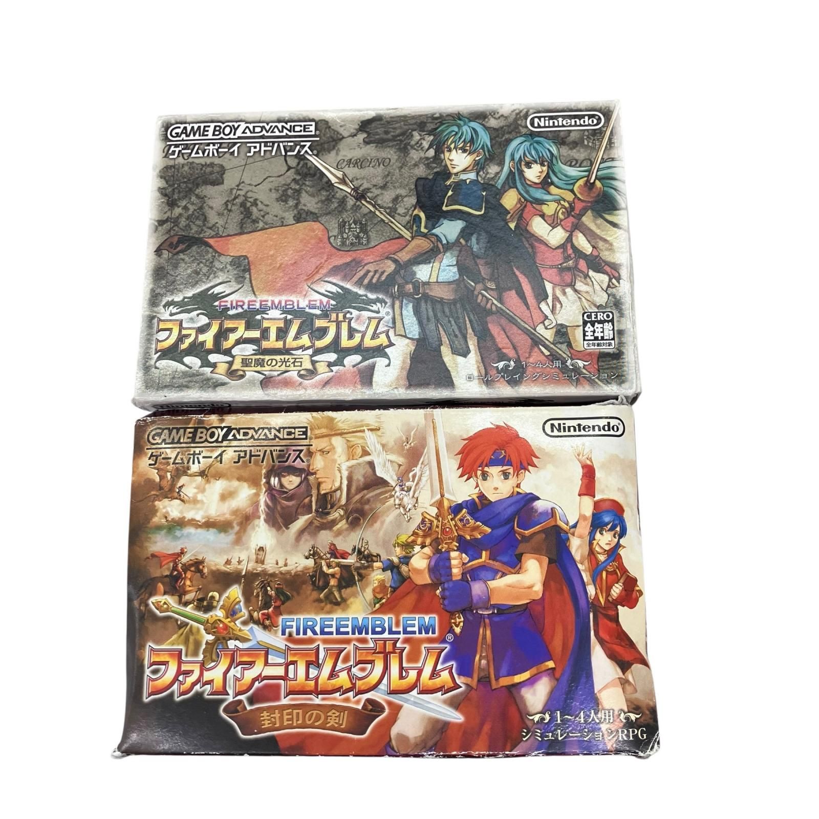 186000 現状品 任天堂 ゲームボーイアドバンス  ファイヤーエンブレム 2点まとめ売り [1000025371313] 186000 現状品 任天堂 ゲームボーイアドバンス ファイヤーエンブレム 2