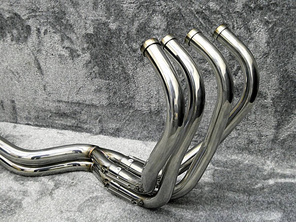 CBX 400F当時もの黒鉄4-1マフラー CBX 400F当時もの黒鉄4-1マフラー cbx 400f #トーキョー鉄管 手曲げの