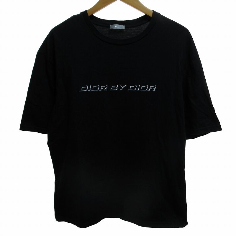 美品 Dior homme bee 刺繍 Tシャツ カットソー XXS グレー×ブラック 