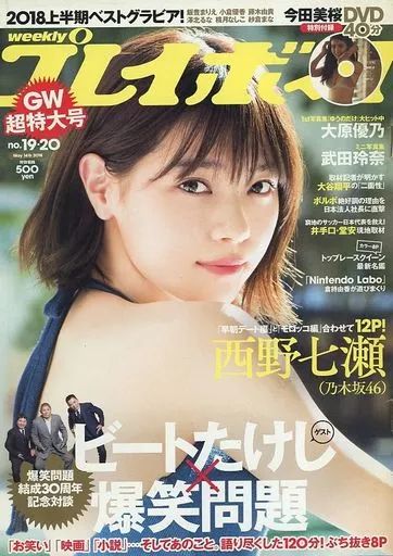 中古】芸能雑誌 DVD付)週刊プレイボーイ 2018年5月14日号 - メルカリ