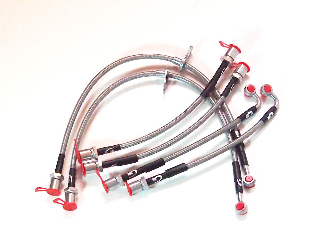 ステンメッシュブレーキホース レガシィ B4(BE5 BH5)用 ブレーキライン