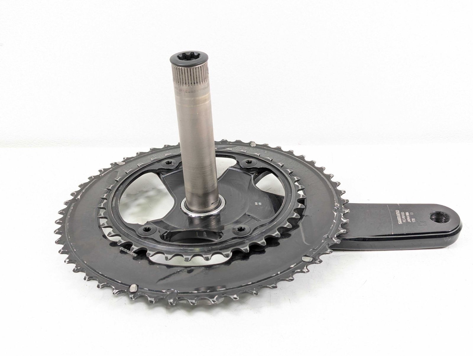 SHIMANO クランク FC-R9100 170mm 並品】Shimano シマノ Dura ace FC R9100 170mm 52 36t クランク