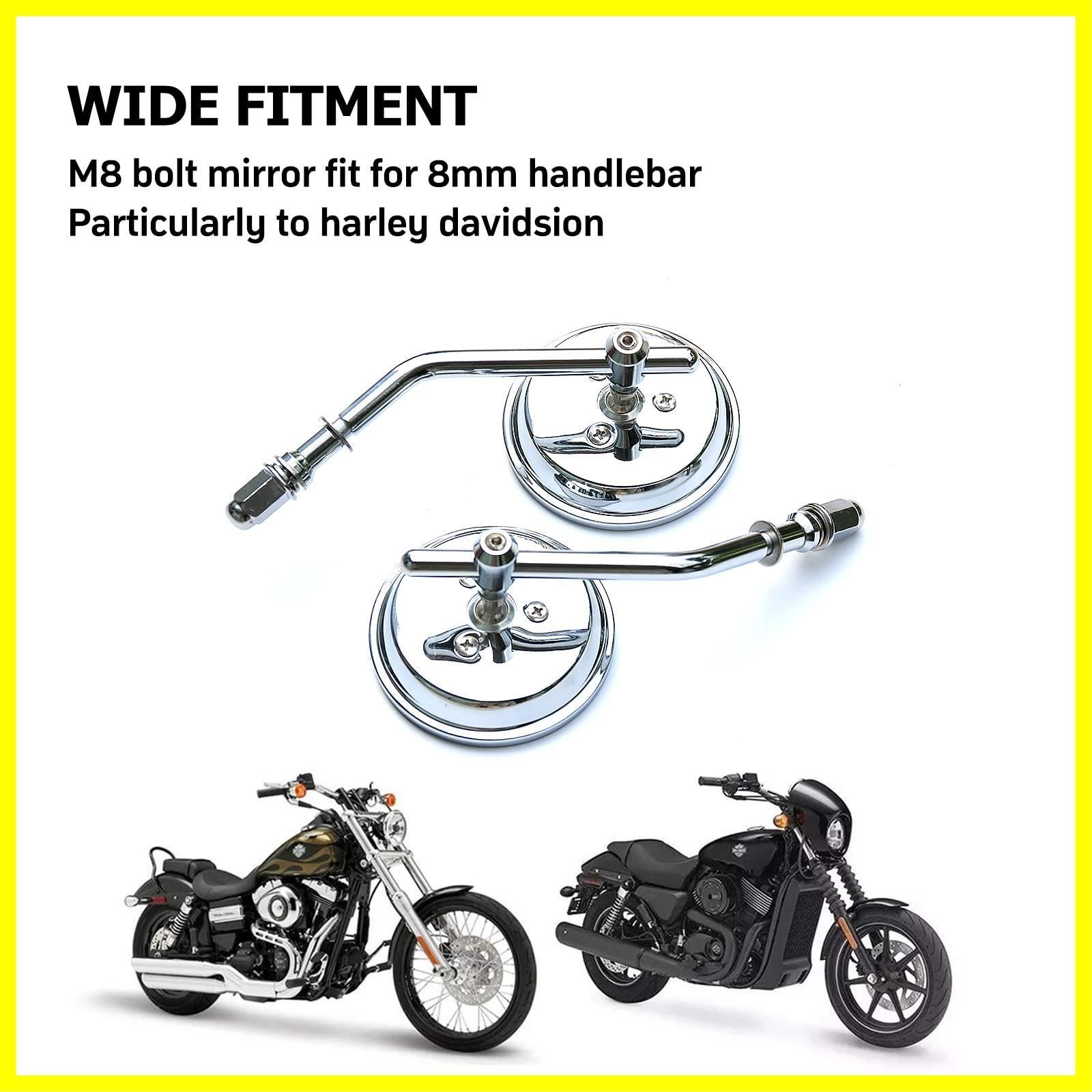 -8 WTZMOTOオートバイクバックミラー