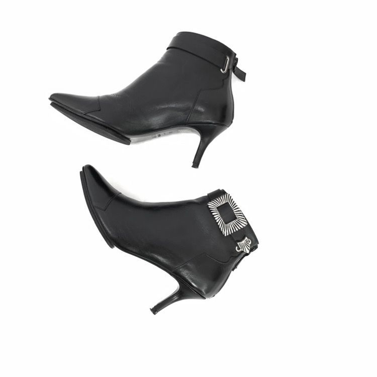 TOGA PULLA トーガ プルラ Metal ankle boots メタルバックル アンクル