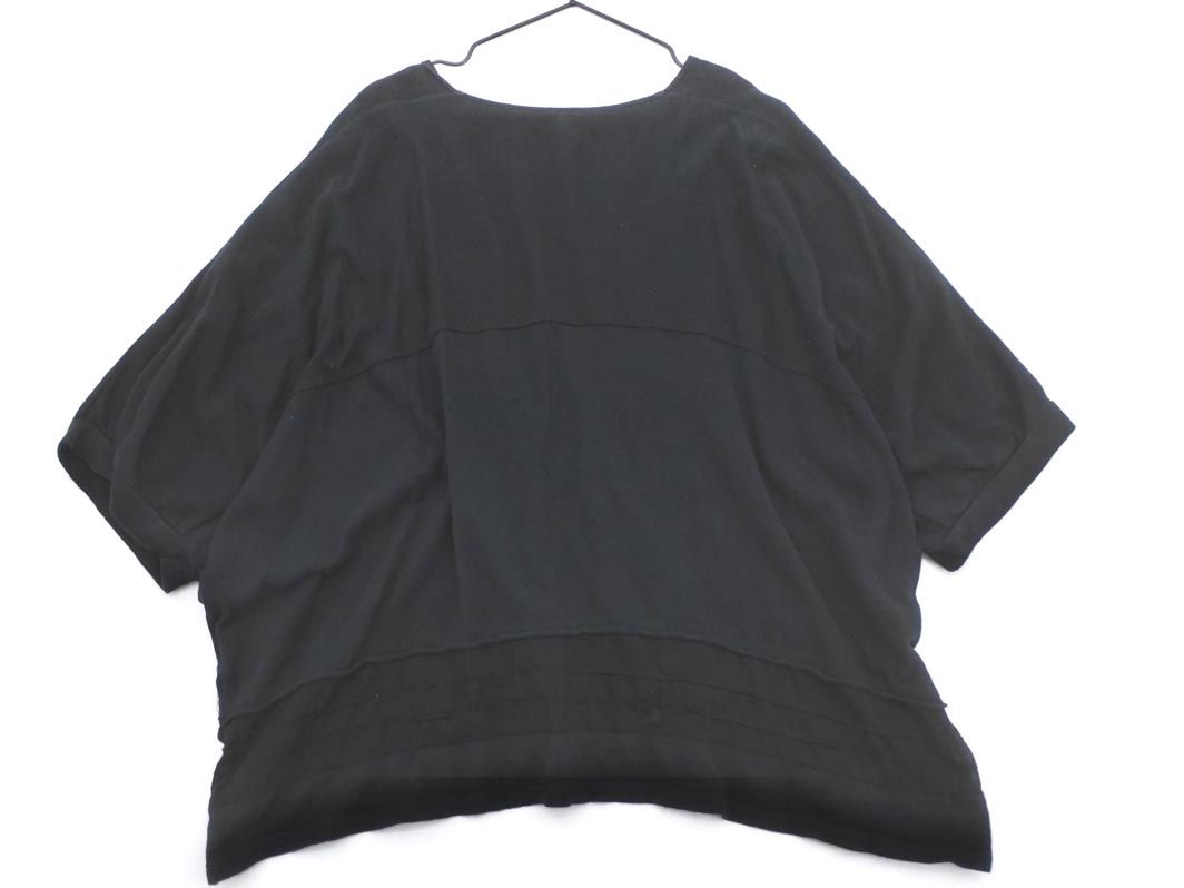 SUNAOKUWAHARA スナオクワハラ ドルマン カーディガン sizeM/黒