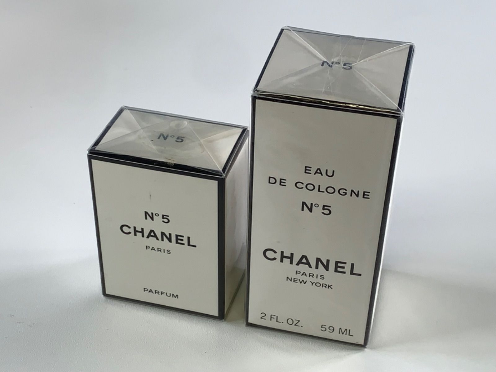 ④【未開封】CHANEL Eau de Cologne N°5 2本セット ☆未開封 未使用品 フィルム付き 2個セット CHANEL N°5 シャネル