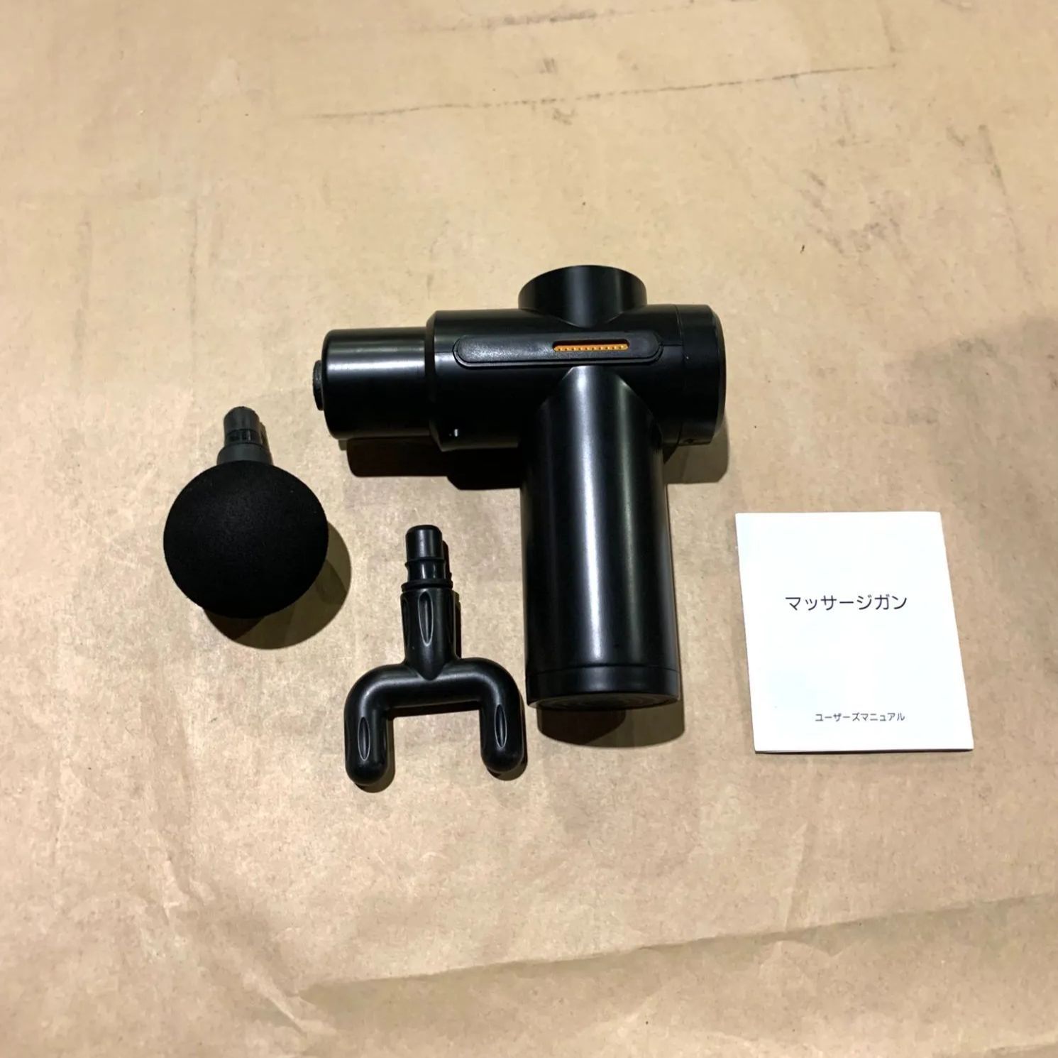 美品】sumiren マッサージガン BX-750 ブラック 筋膜リリースガン 筋膜