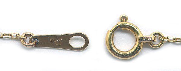 EYEFUNNY アイファニー 18kWG アイファニー チェーン 18k スタンダード