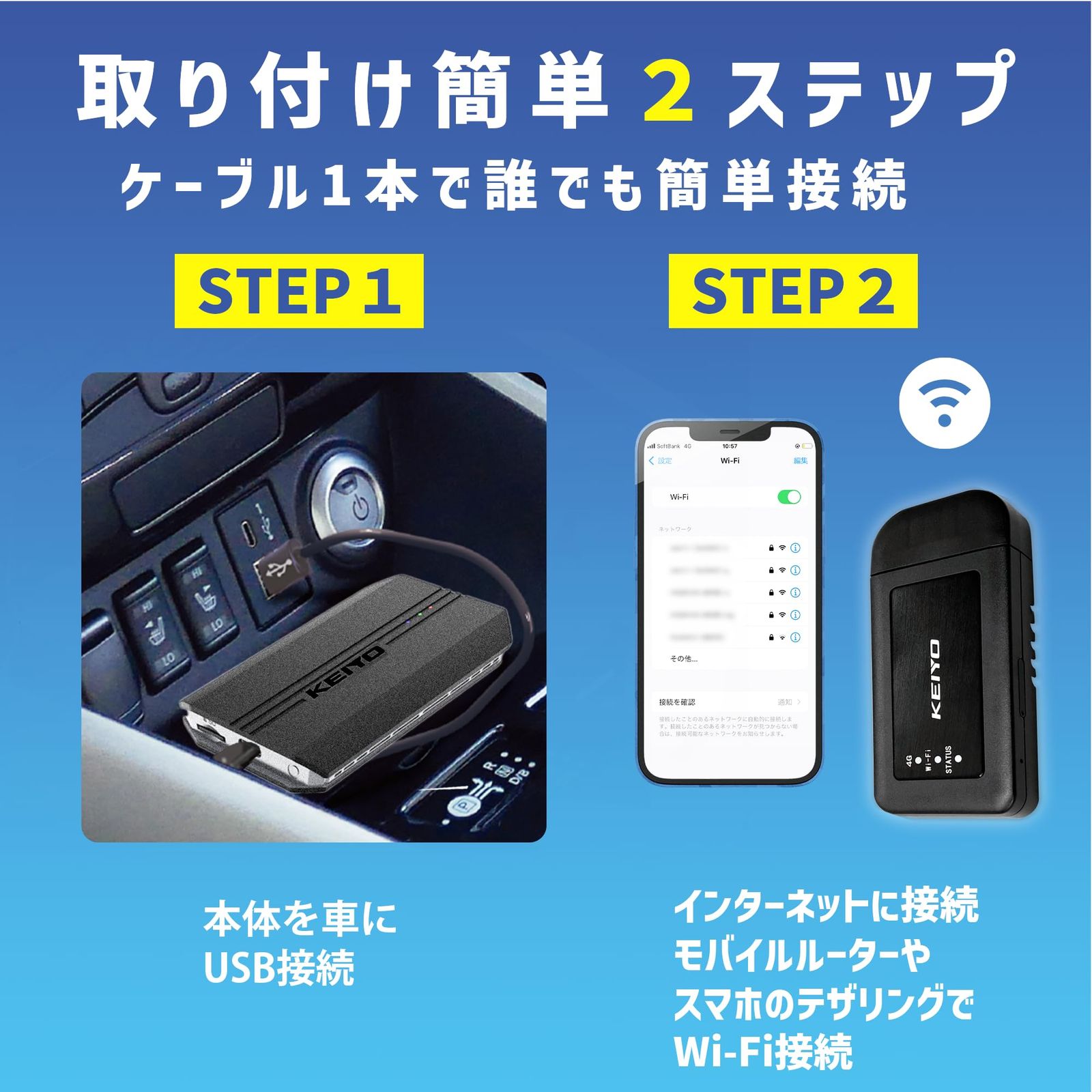 KEIYO（ケイヨウ）APPCASTII KEIYO（ケイヨウ）APPCASTII カーナビでYouTubeやNetflix等の