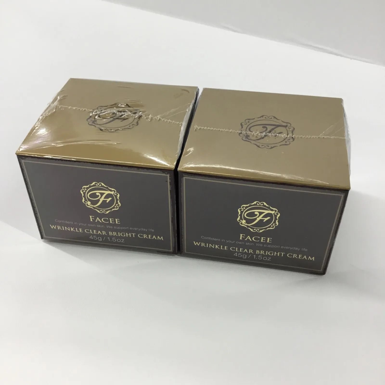 FACEE フェイシー リンクルクリアブライトクリーム 45g 薬用ゲル