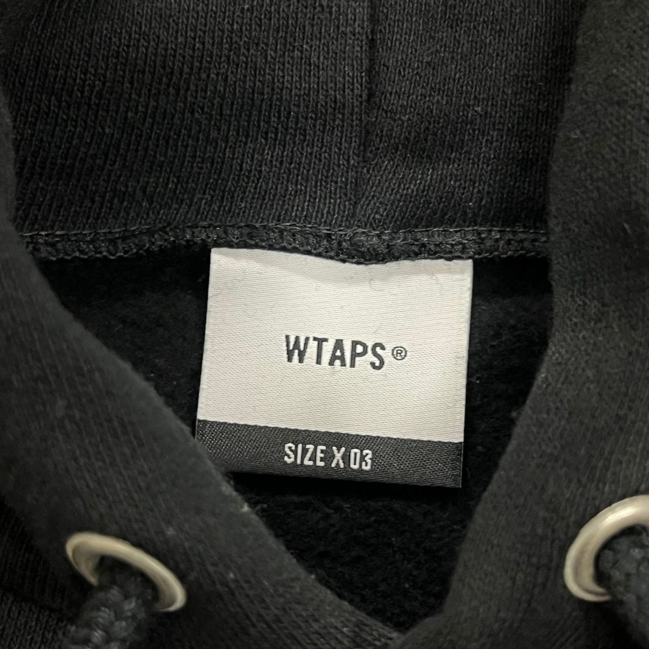 WTAPS 22AW CROSS BONES HOODY 03 BLACK クロスボーン スウェット ...