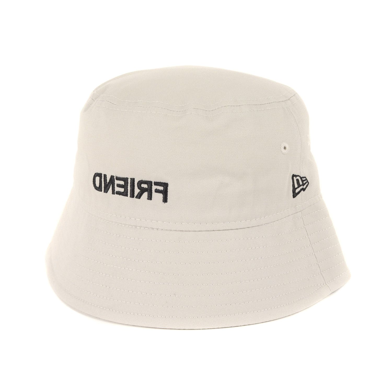新品 NEW ERA ニューエラ サイズ:M/L 23AW 重盛さと美feat.友達 FRIEND セーラーブリム バケットハット ストーン コラボ 別注 帽子