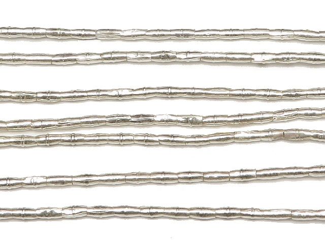 カレンシルバー チューブ 2～3mm［ロング連］【1連販売】 / KLN-50RC-X