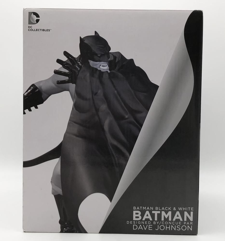 【中古】開封 DCコレクティブルズ バットマン アイ・アム・ベイン バットマン ブラック＆ホワイト スタチュー: フランシス・マナプル[17][240017702179] 中古】開封 DCコレクティブルズ バットマン アイ・アム・ベイン