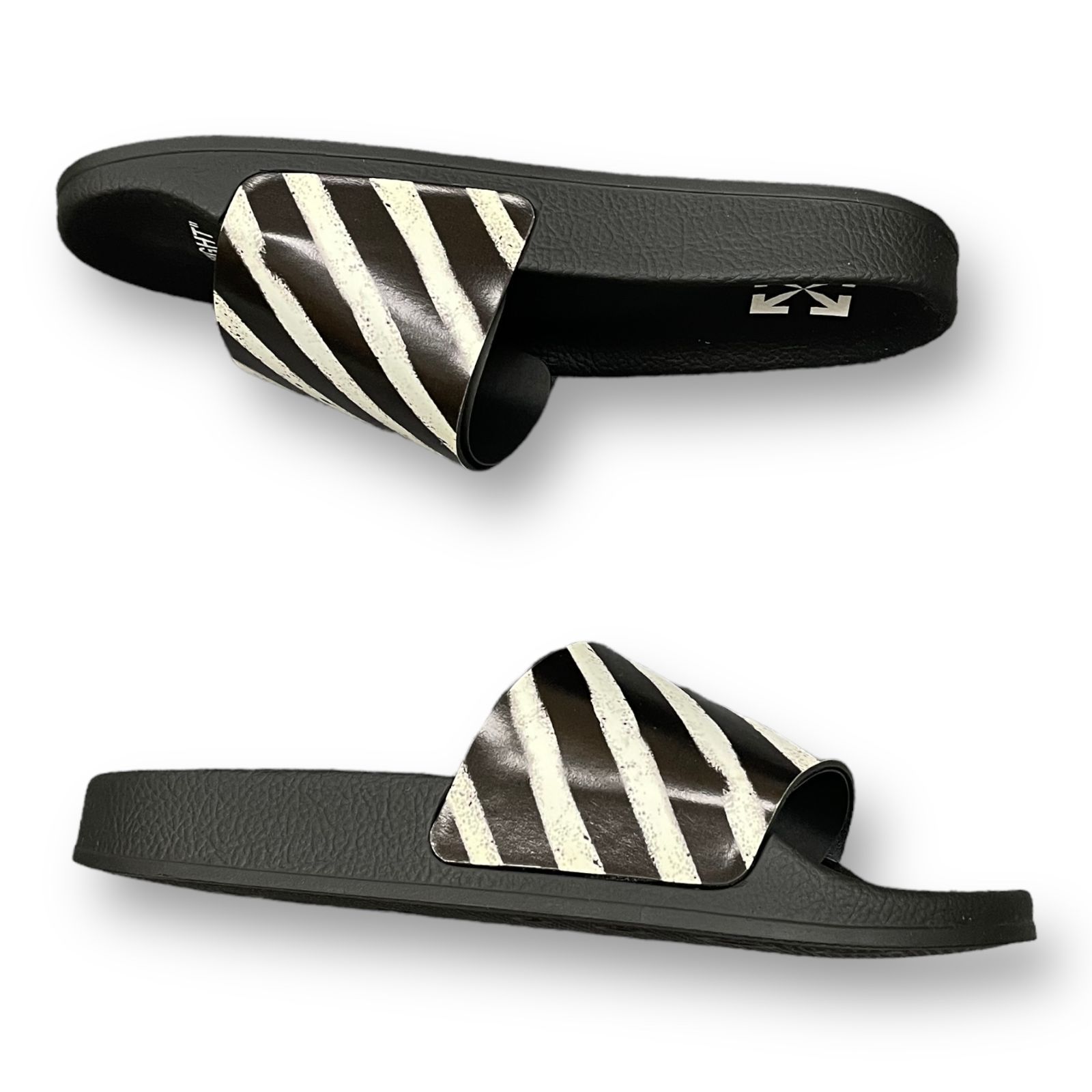 OFF WHITE SPRAY STRIPES SLIDER シャワーサンダル Off-White - OFF
