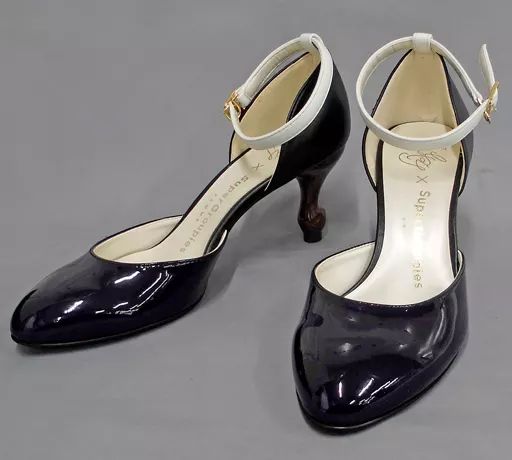 【】シューズ(キャラクター) 太宰治モデル パンプス 25.5cm 「文豪ストレイドッグス×ちゃけちょけ」