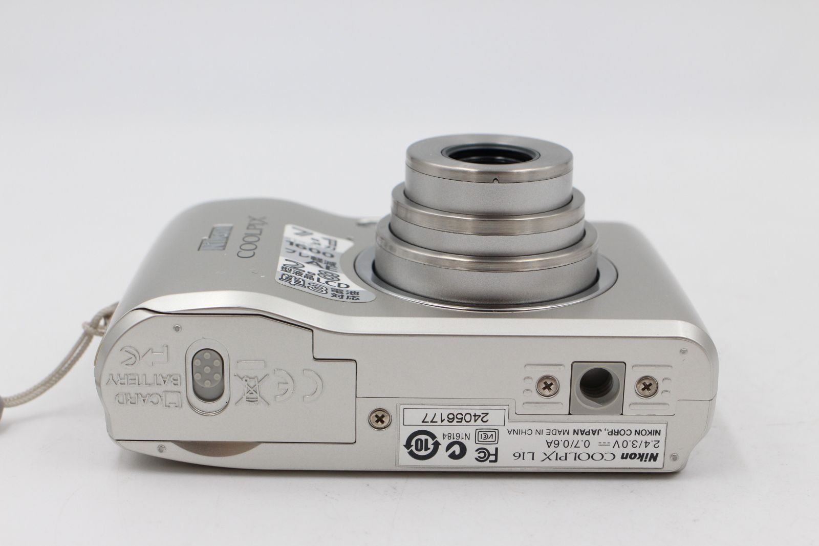 極上品☆ニコン Nikon Coolpix L16 3x コンパクトデジタルカメラ