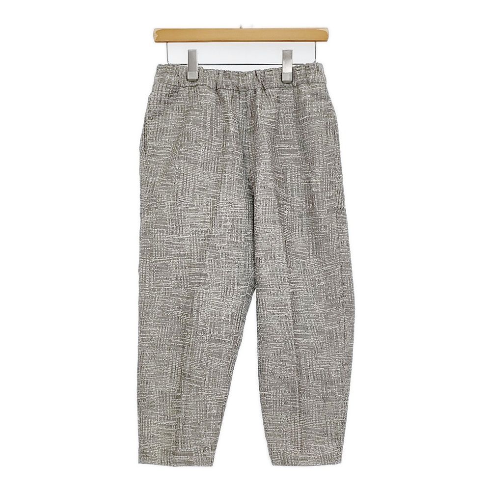 nooy イタリアンジャガードペンパンツ サイズ2 イージー パンツ グレー ホワイト レディース ヌーイ 5-1001M♪