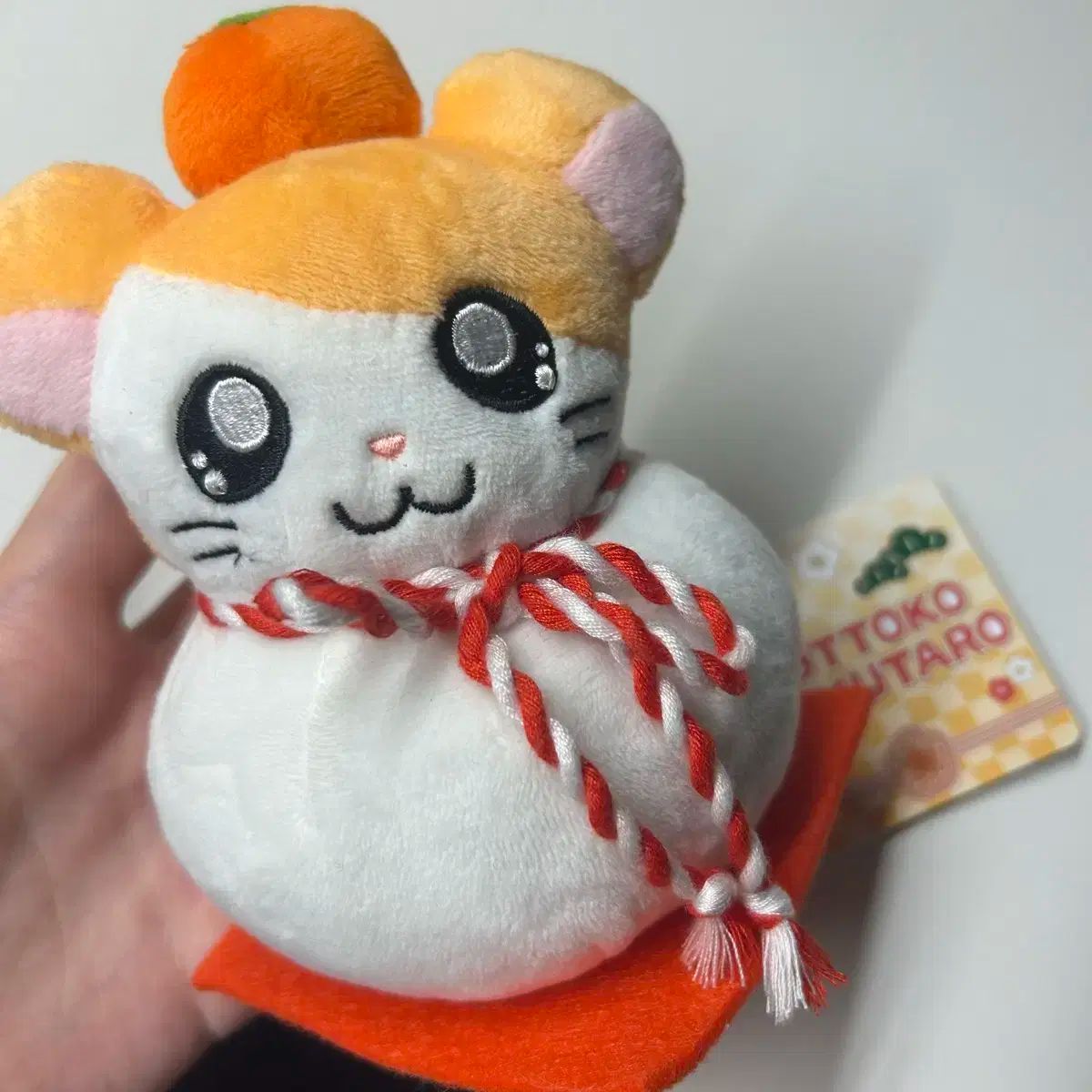 ハムトリ みかん もち 雪だるま 人形