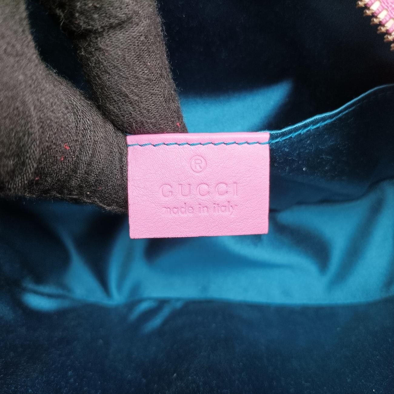 グッチGucciGGマーモントピンクベロア476434B023347388