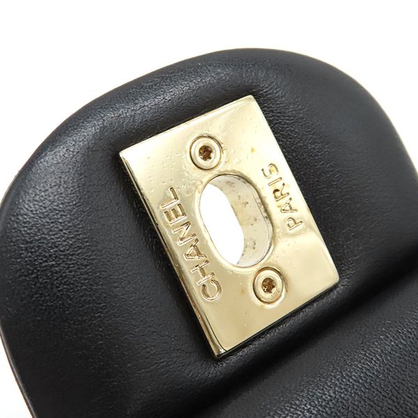 シャネル CHANEL ショルダーバッグ マトラッセ チェーンショルダー ラムスキン ブラック ゴールド金具 黒 ココマーク 肩掛け ランダムシリアル 保存袋 DECORATOM_COM_BR