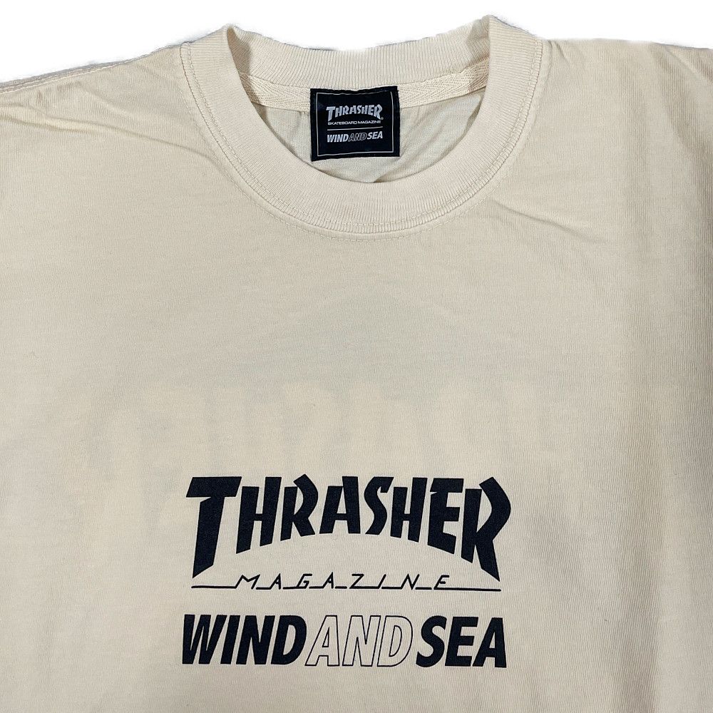 WIND AND SEA ウィンダンシー ×THRASHER スラッシャー 23SS 半袖Ｔ 