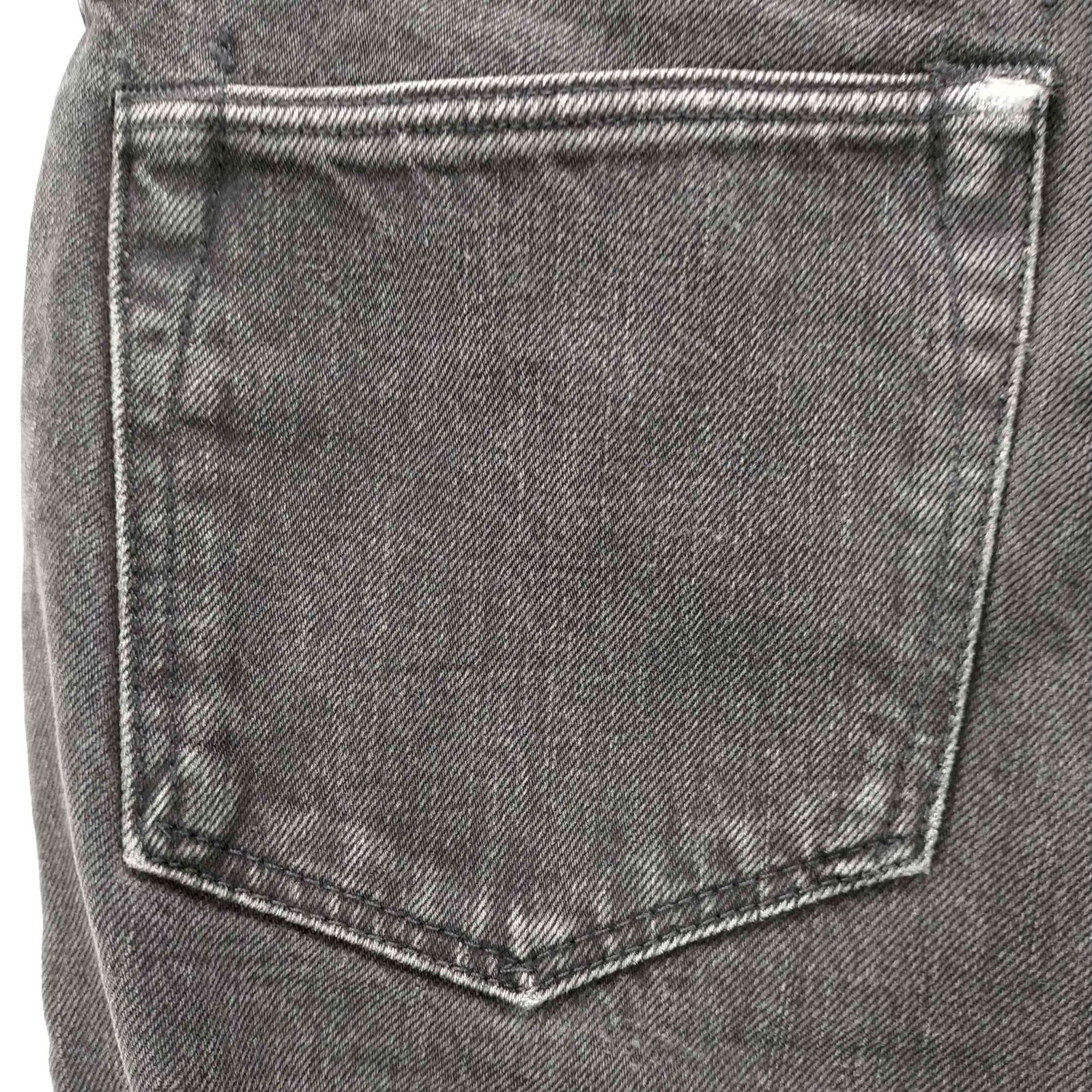 RRL ダブルアールエル ブラックデニムパンツ 後染 メダリオンステッチ