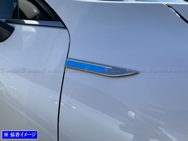 MAZDA3セダン BP ステンレスメッキフェンダーガーニッシュ