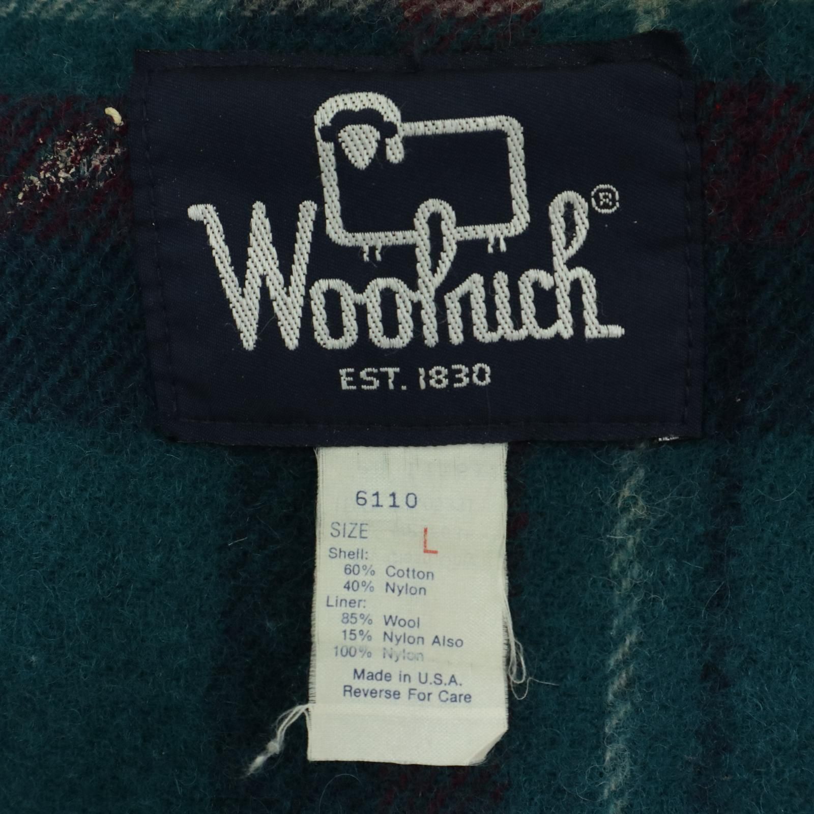90年代 USA製 WOOLRICH ウールリッチ 60/40クロス マウンテンパーカー