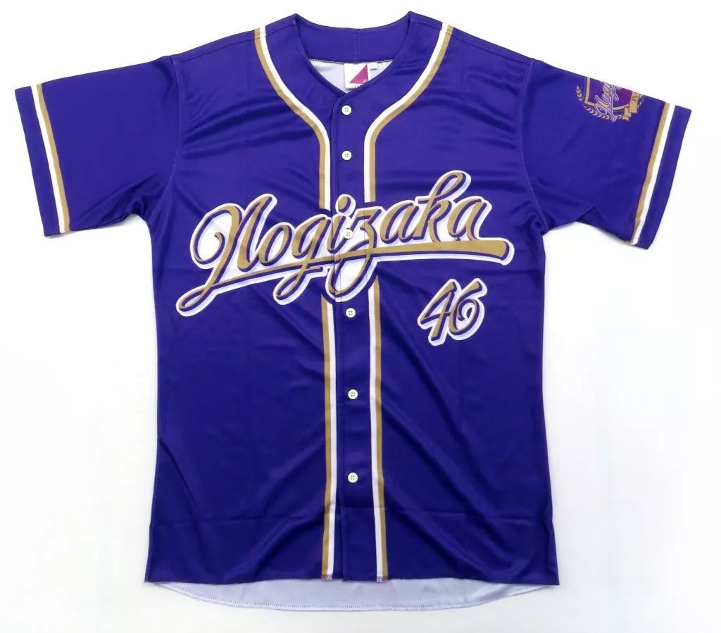 中古】衣類 与田祐希 個別ベースボールシャツ 2022 パープル Lサイズ