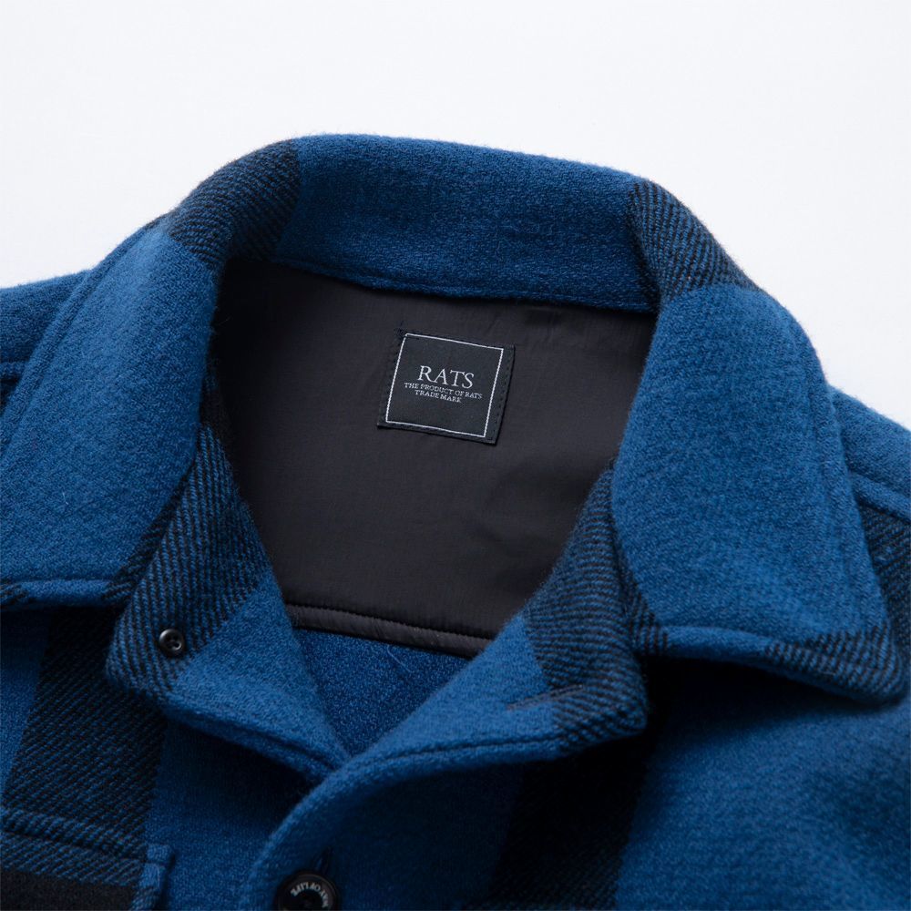 RATS/BUFFALO CHECK SHIRT JKTシャツJKT RATS - RATS BUFFALO CHECK SHIRT JKTの通販 by DWD shop