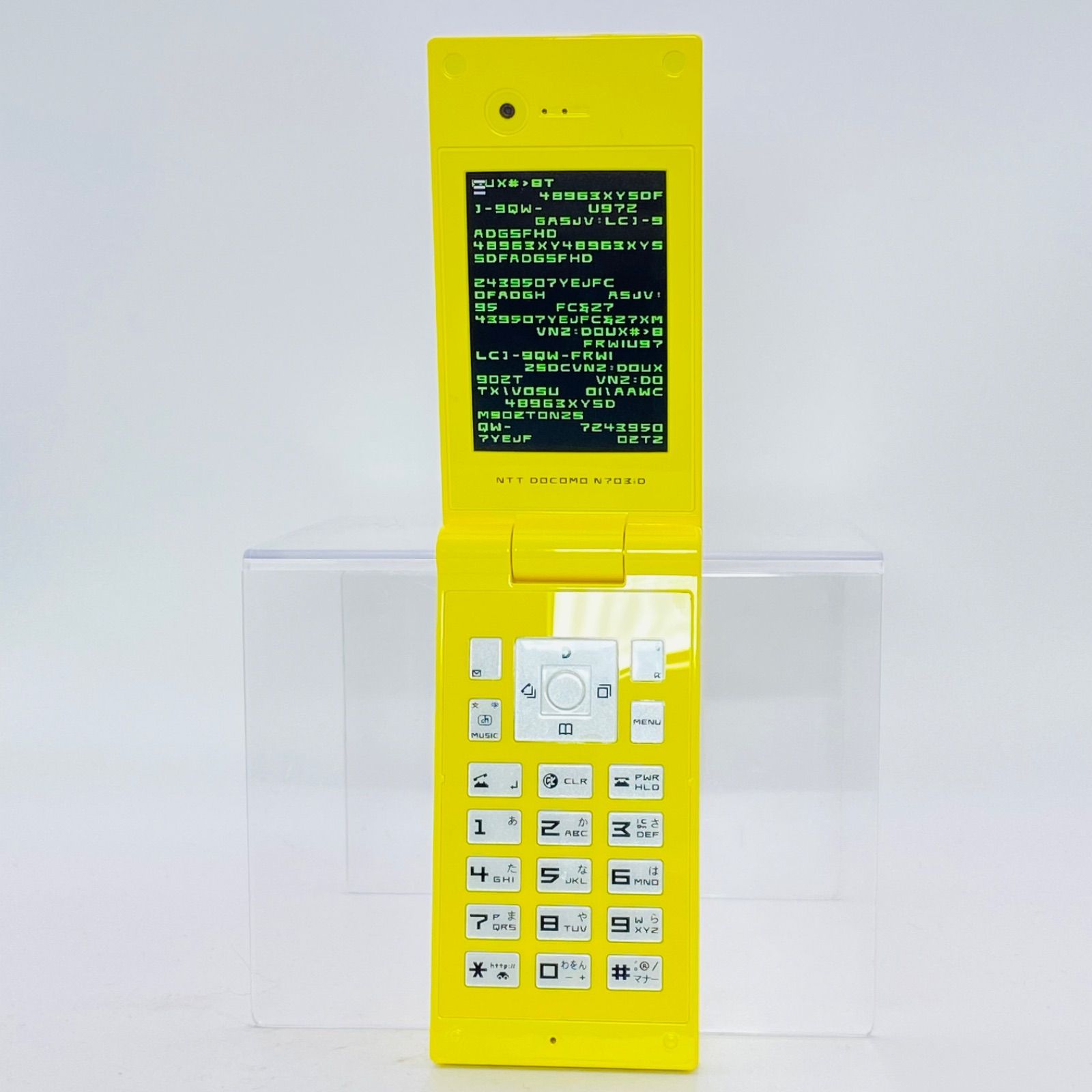 【未使用】キッズ携帯/docomo/イエロー docomo FUJITSU キッズケータイ F-03J イエロー - メルカリ